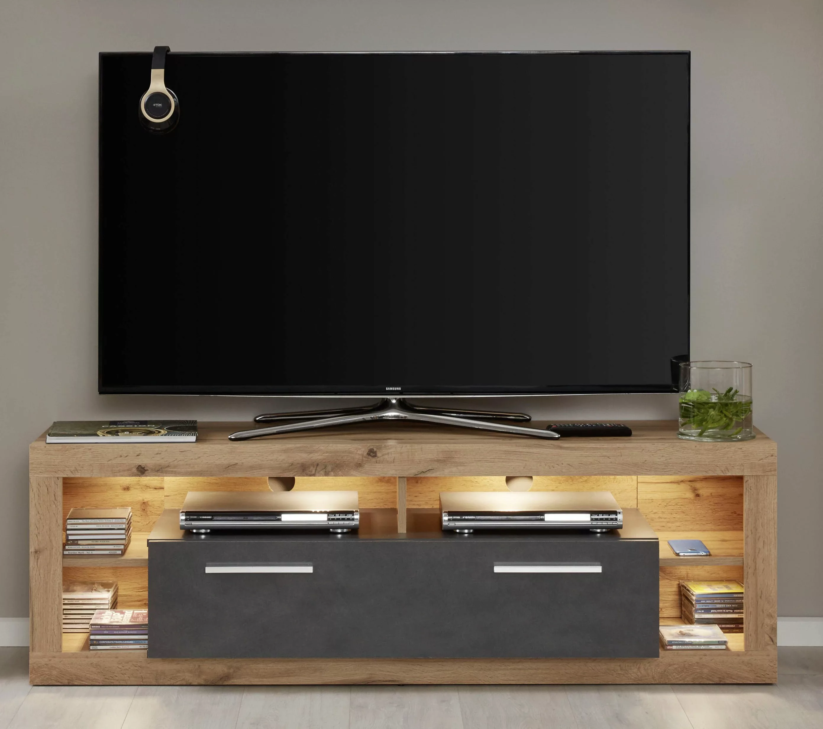 INOSIGN Lowboard "Gwendolyn", (1 St.), TV-Board, in 2 Breiten, 1 Klappe, 4 günstig online kaufen