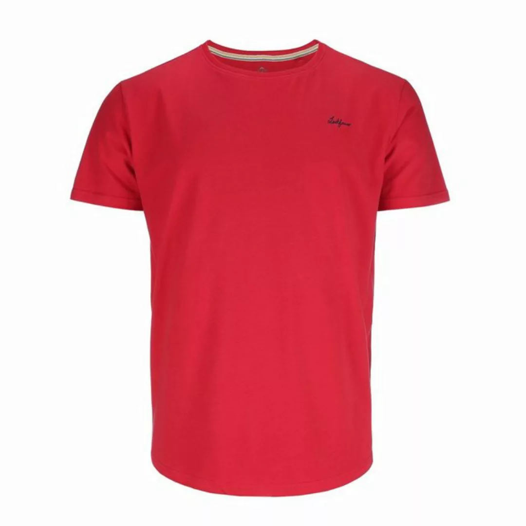 Leitfeuer T-Shirt Herren Kurzarmshirt Rundhalsshirt samtig weich Single Jer günstig online kaufen