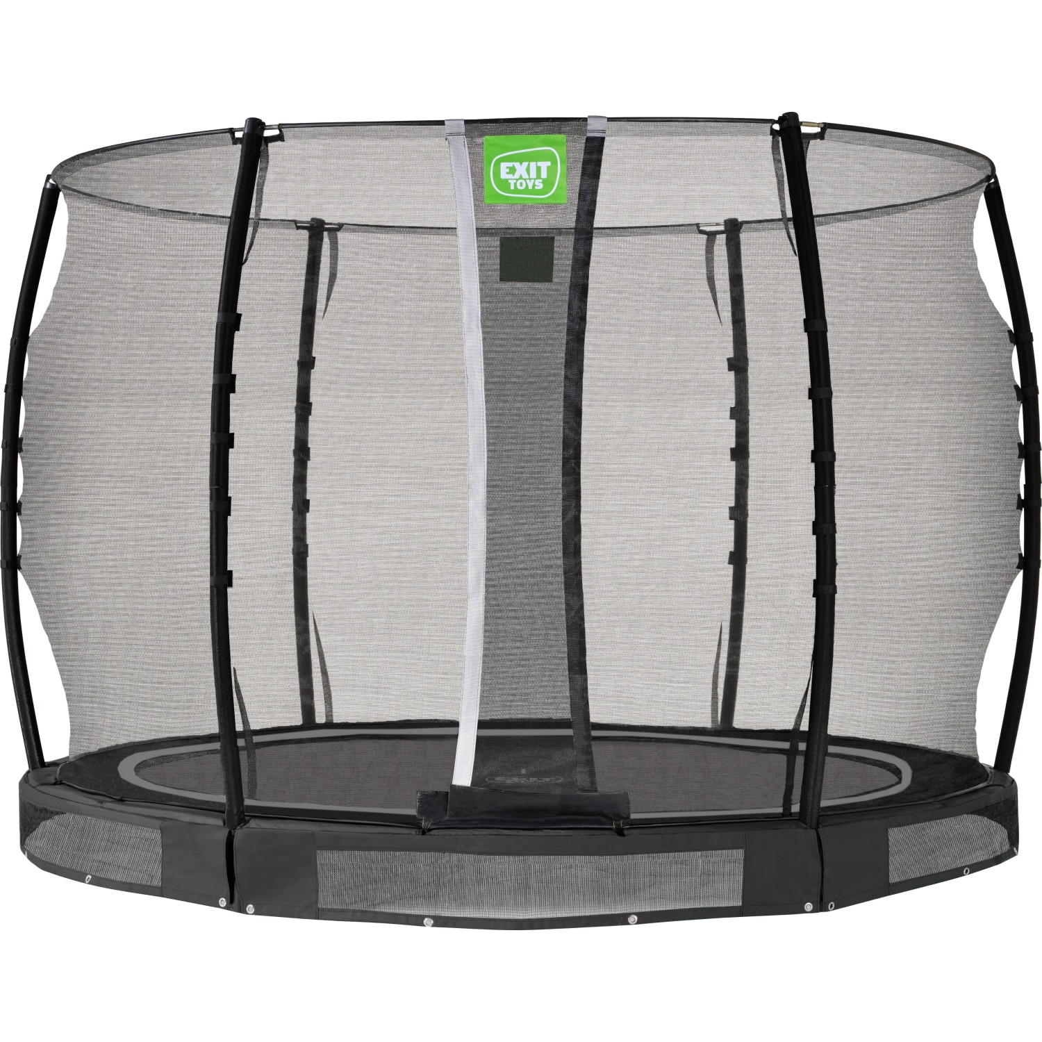 EXIT Allure Classic Bodentrampolin Ø 305 cm Schwarz günstig online kaufen