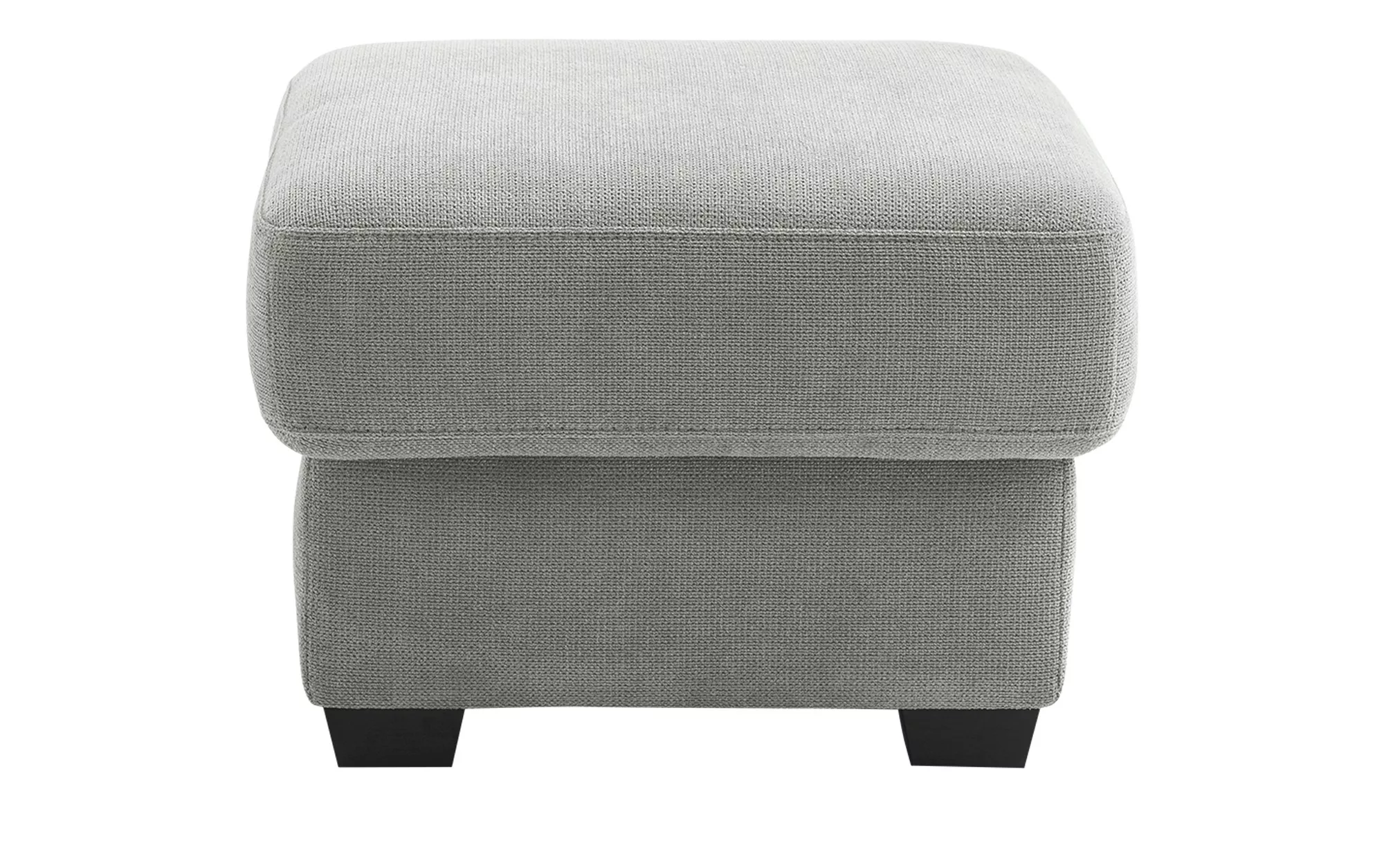 bobb Hocker mit Boxspringpolsterung  Lisa de Luxe ¦ grau ¦ Maße (cm): B: 61 günstig online kaufen