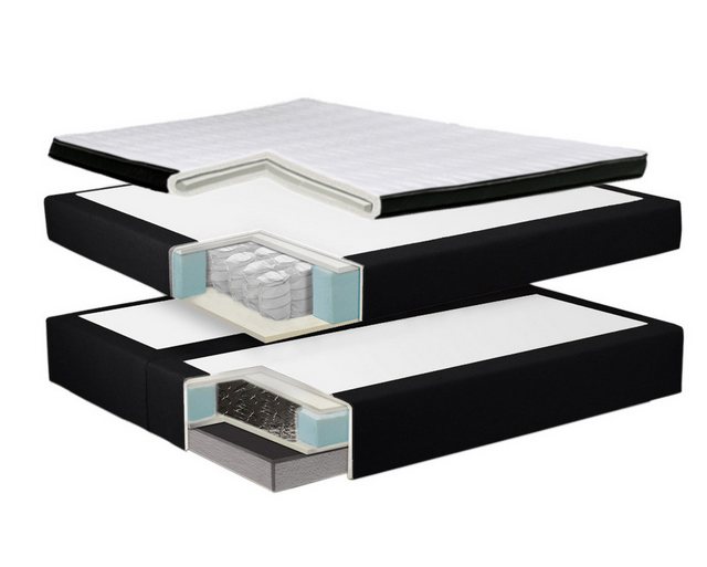 inter Boxspringbett Boxspringbett Oslo 180x200 cm (Spar ser, inkl.Kopfteil günstig online kaufen