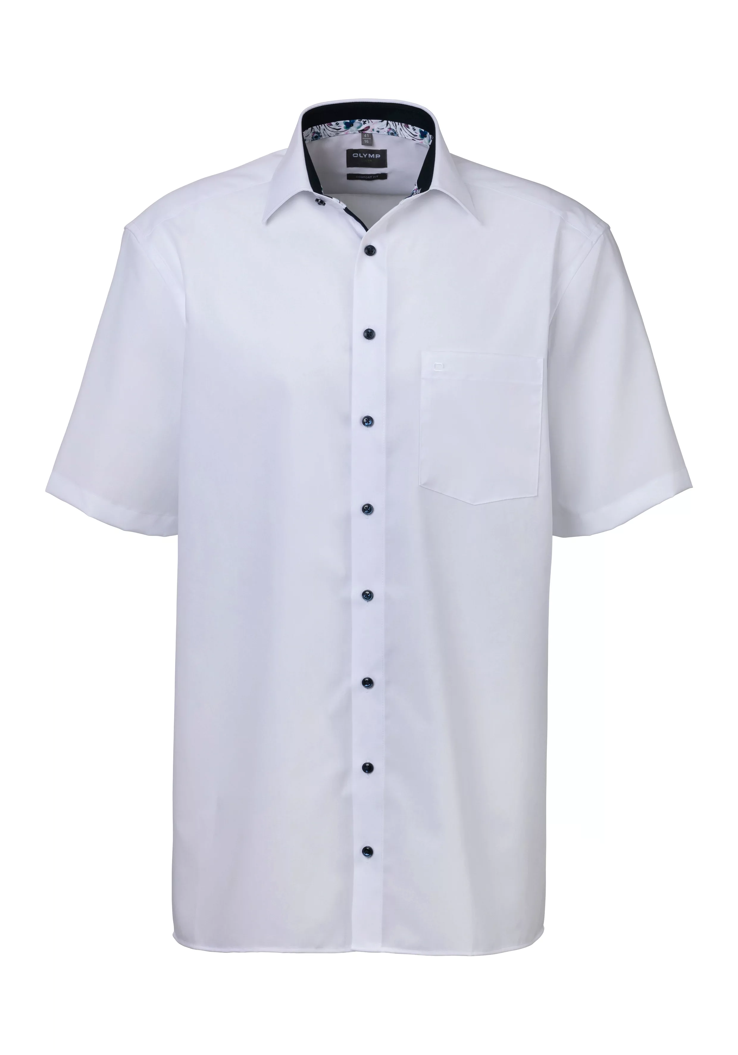 OLYMP Kurzarmhemd "Luxor Modern Fit", mit Allover-Print, bügelfrei, atmungs günstig online kaufen