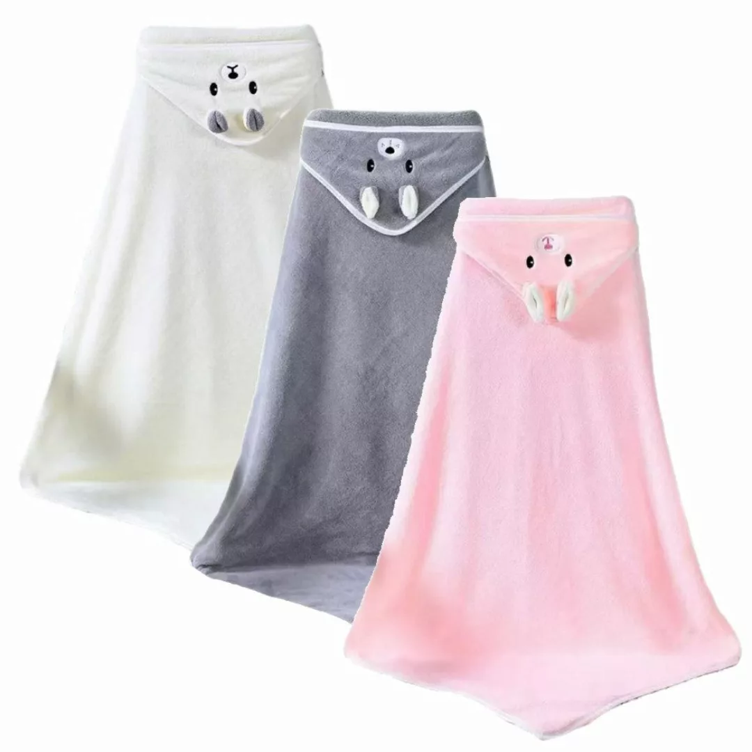 NUODWELL Kapuzenhandtuch 3 Stück Kapuzenhandtuch Baby, günstig online kaufen
