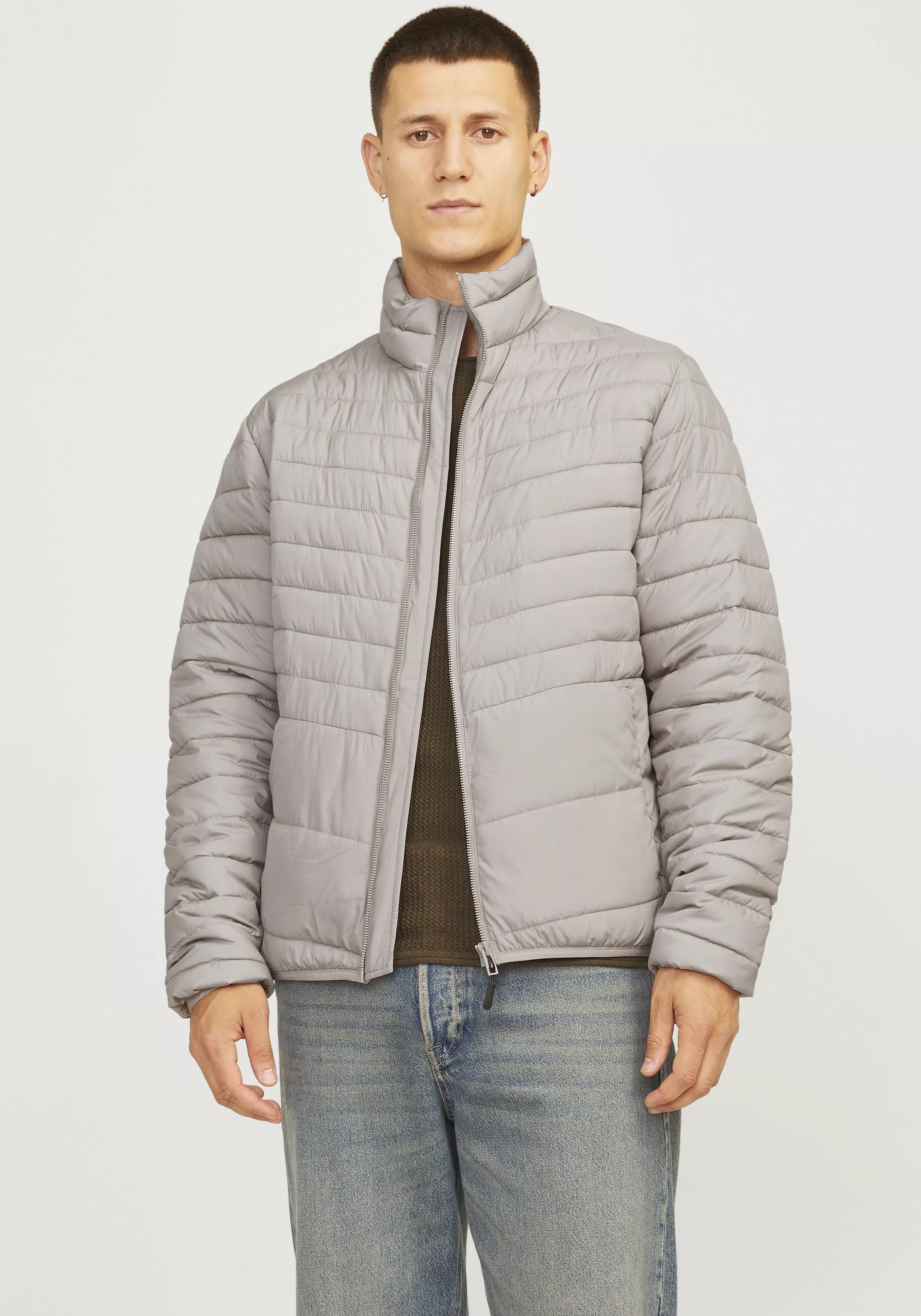 Jack & Jones Steppjacke "JJESTATE PACKABLE PUFFER COLLAR NOOS", ohne Kapuze günstig online kaufen