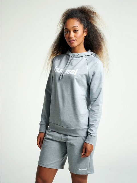 hummel Kapuzenpullover Hummel Damen Kapuzenpullover Go Cotton Logo Hoodie W günstig online kaufen