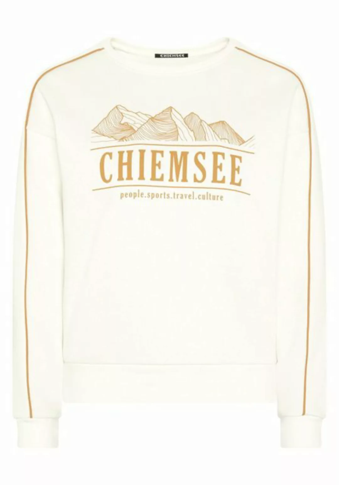 Chiemsee Sweatshirt Sweater in V-Shape mit Printmotiv 1 günstig online kaufen