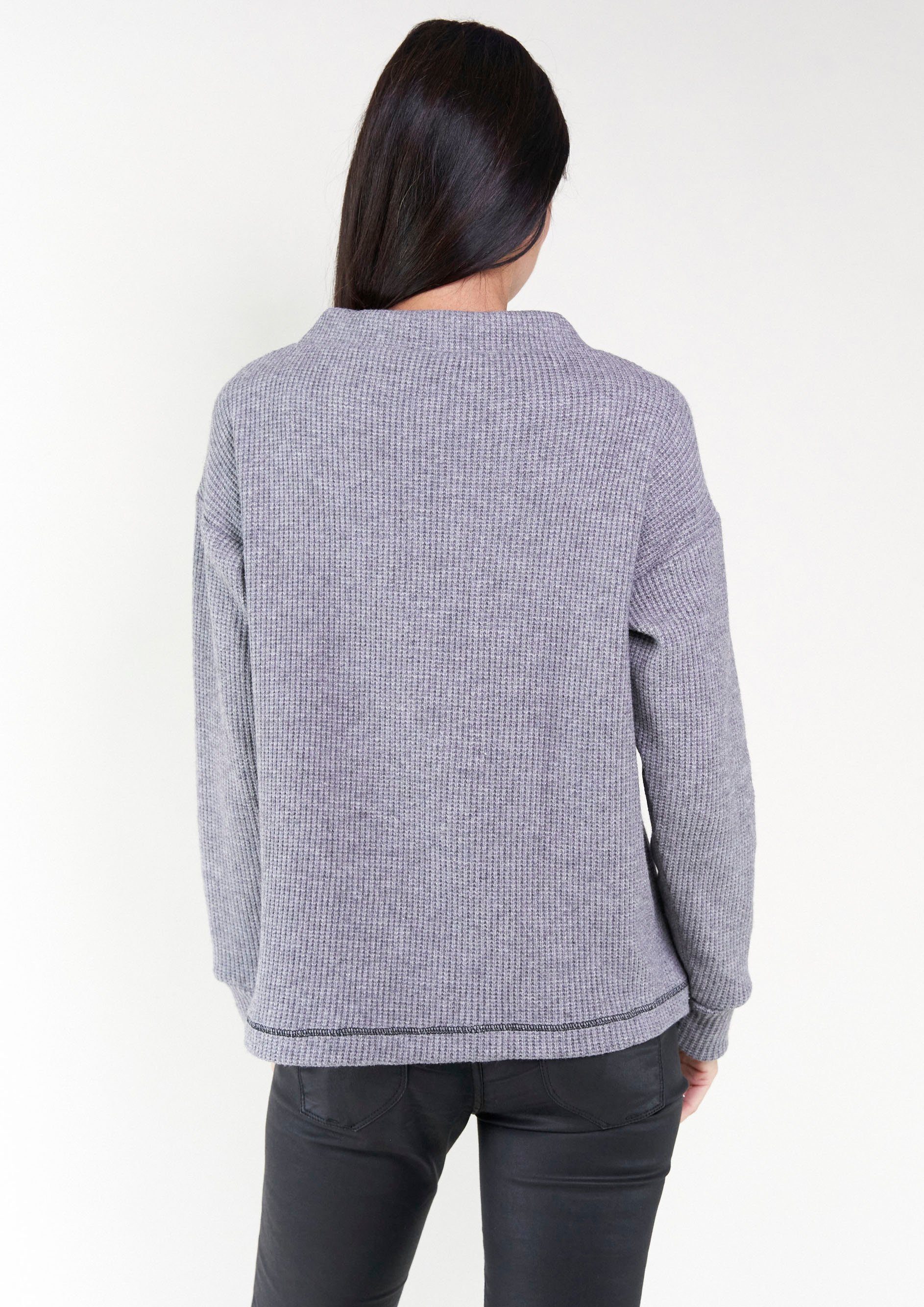 Seidel Moden Strickpullover im Basic-Style mit günstig online kaufen
