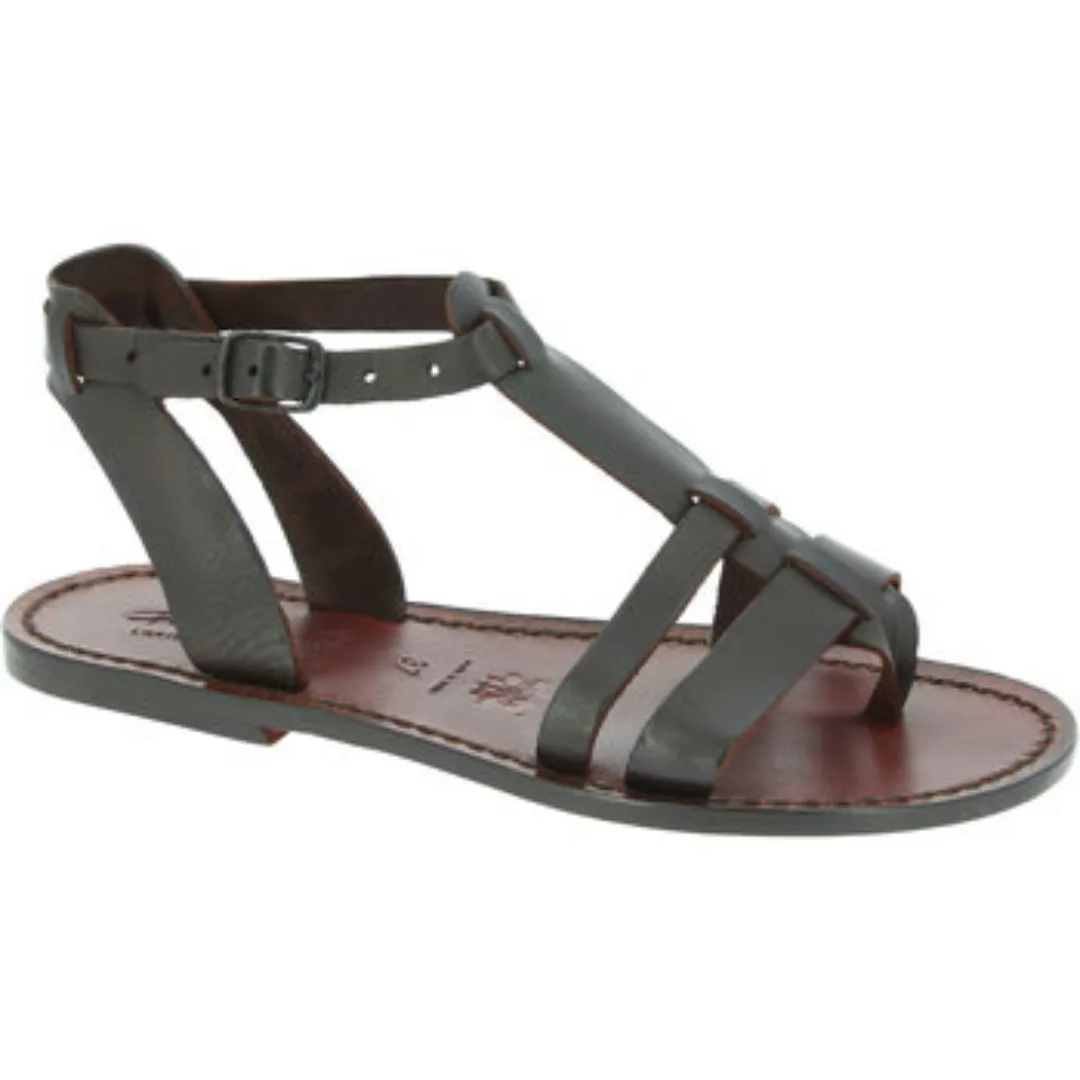 Gianluca - L'artigiano Del Cuoio  Sandalen 572 D MORO CUOIO günstig online kaufen