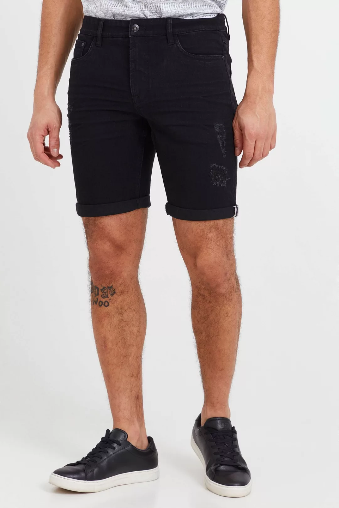 !Solid Jeansshorts SDNoyton Denim Shorts mit Destroyed Look günstig online kaufen