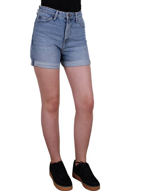 Lee Damen Jeans Short Mom - Relaxed Fit - Blau - Salina günstig online kaufen