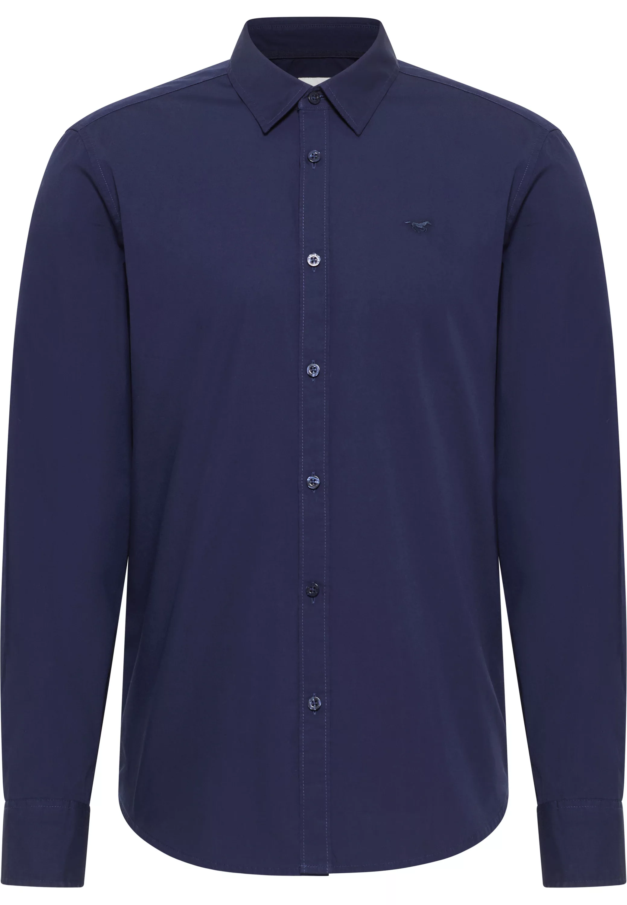 MUSTANG Langarmhemd "Herren Style Canton" günstig online kaufen
