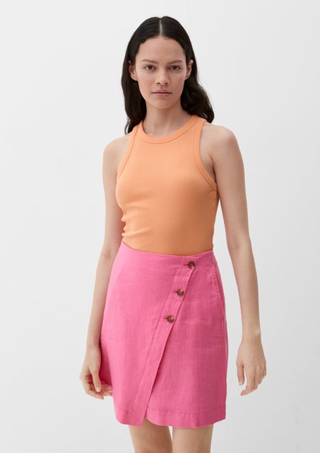 s.Oliver Shirttop Tanktop aus Baumwollstretch Stickerei günstig online kaufen