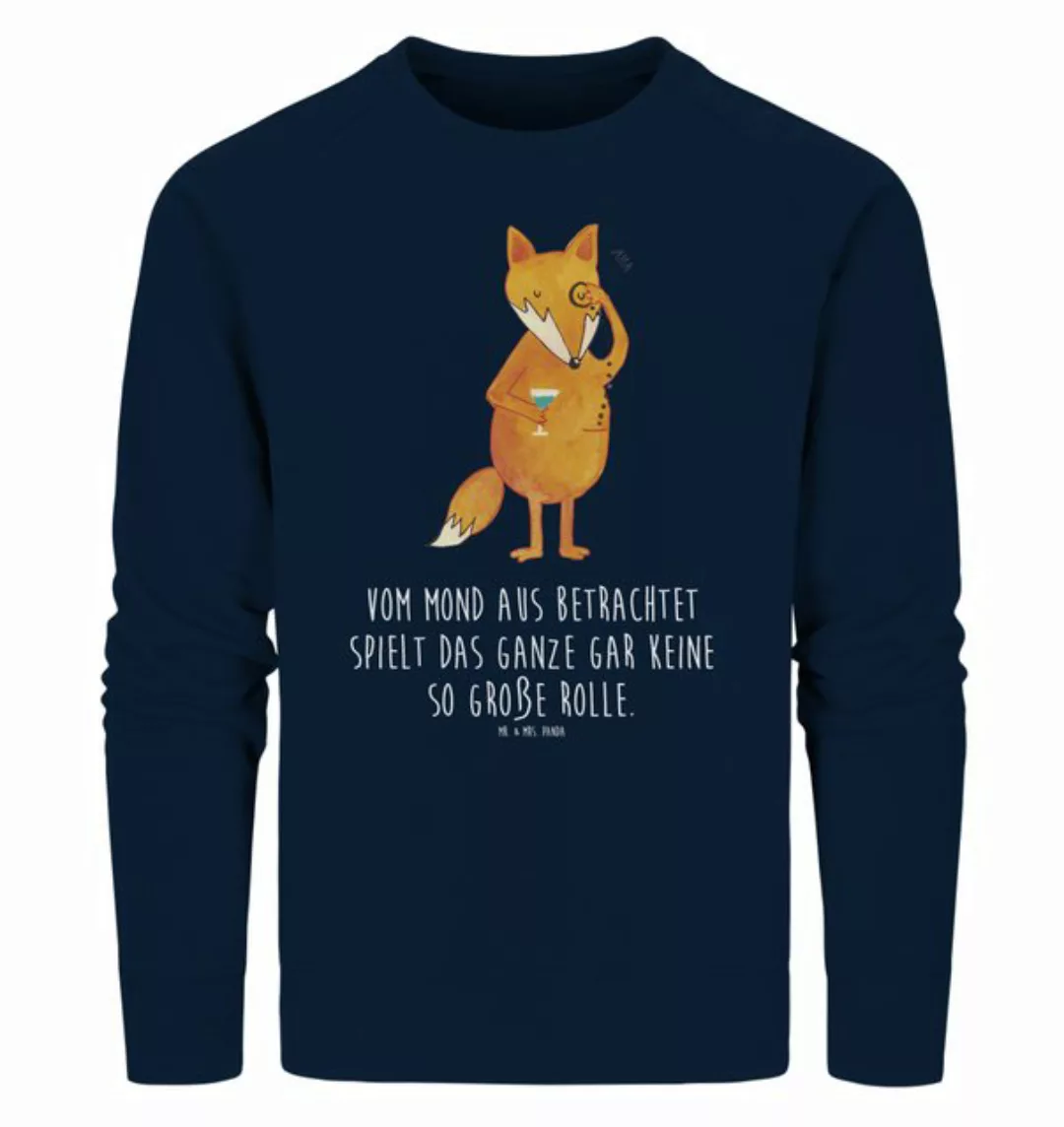 Mr. & Mrs. Panda Longpullover Größe XS Fuchs Lord - French Navy - Geschenk, günstig online kaufen