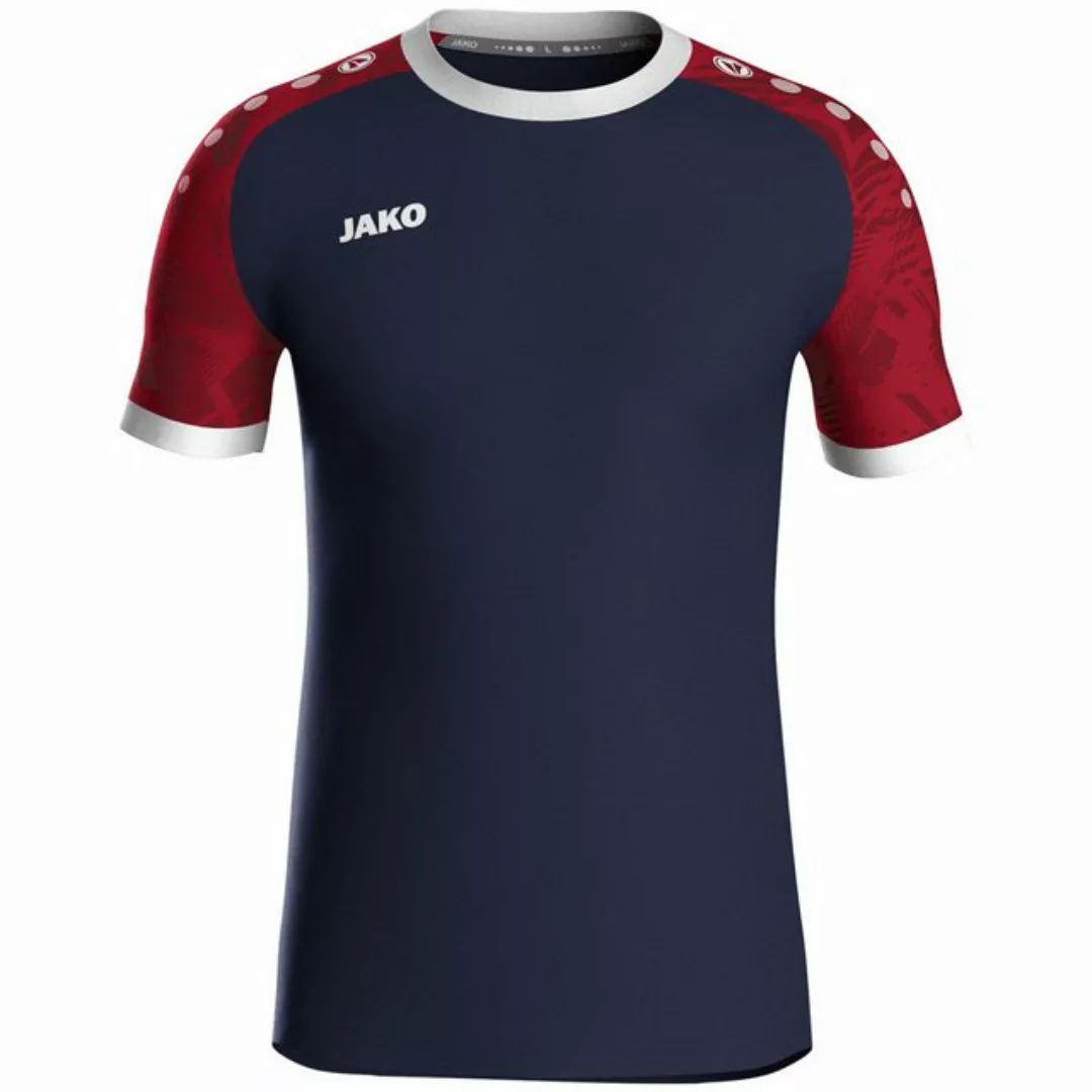 Jako Kurzarmshirt Trikot Iconic KA navy/chili red günstig online kaufen