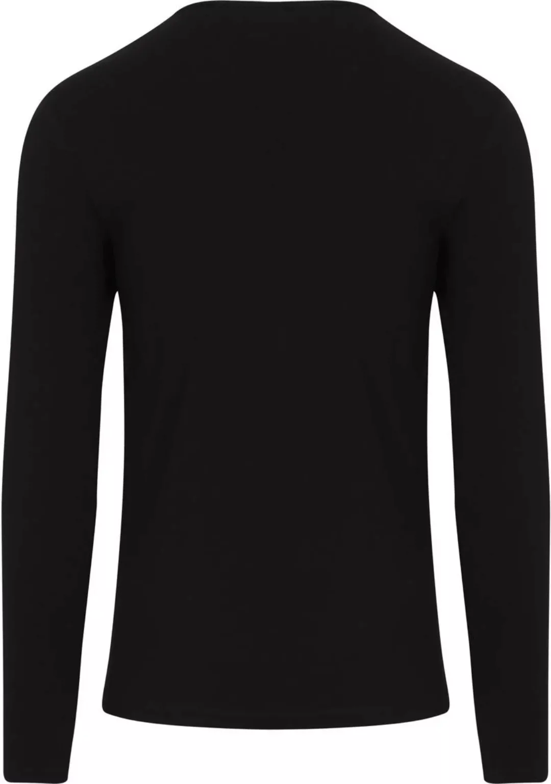 Garage Basic Longsleeve T-Shirt Stretch Schwarz - Größe L günstig online kaufen