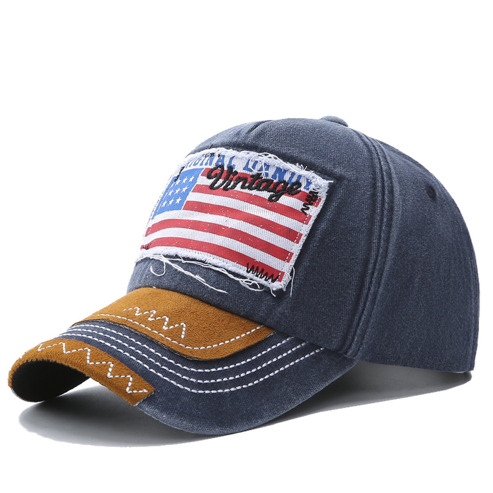 Sporty Baseball Cap U.S.A. Flag Fahne günstig online kaufen