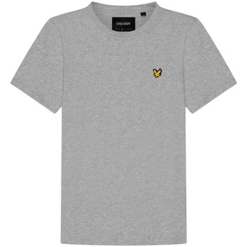 Lyle & Scott  T-Shirts & Poloshirts TS400V PLAIN T-SHIRT-D24 LIGHT GREY MAR günstig online kaufen