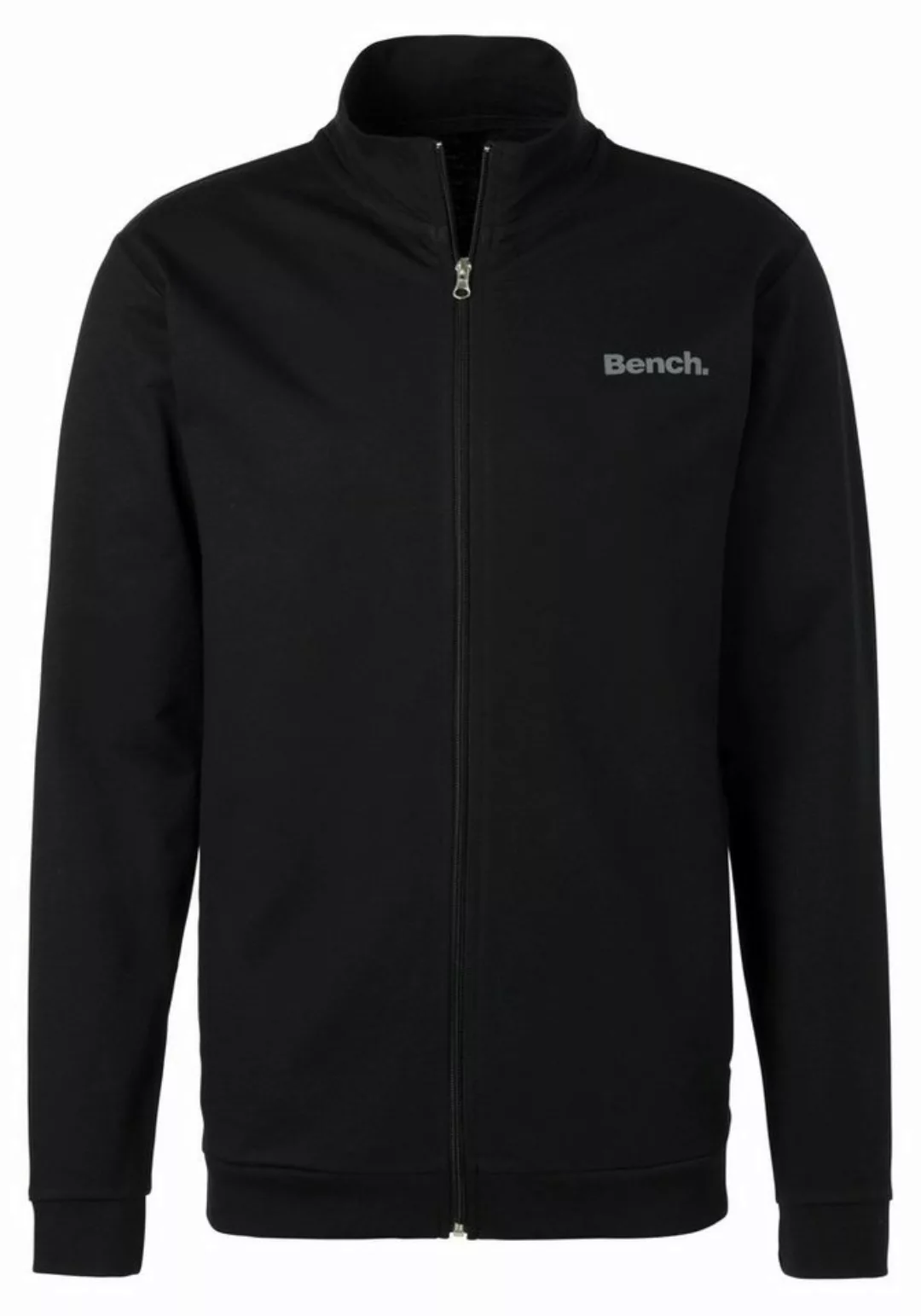 Bench. Loungewear Sweatjacke, mit seitlichen Eingrifftaschen, aus leichter günstig online kaufen