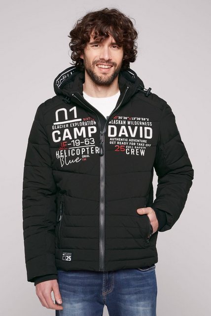 CAMP DAVID Outdoorjacke mit Windbreaker-Bündchen im Ärmel günstig online kaufen