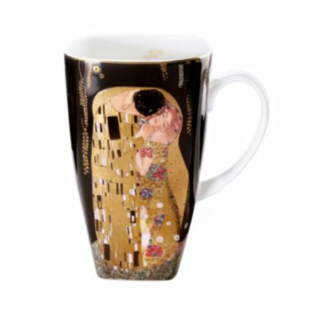 Goebel Becher »Der Kuss«, von Gustav Klimt, schwarz günstig online kaufen