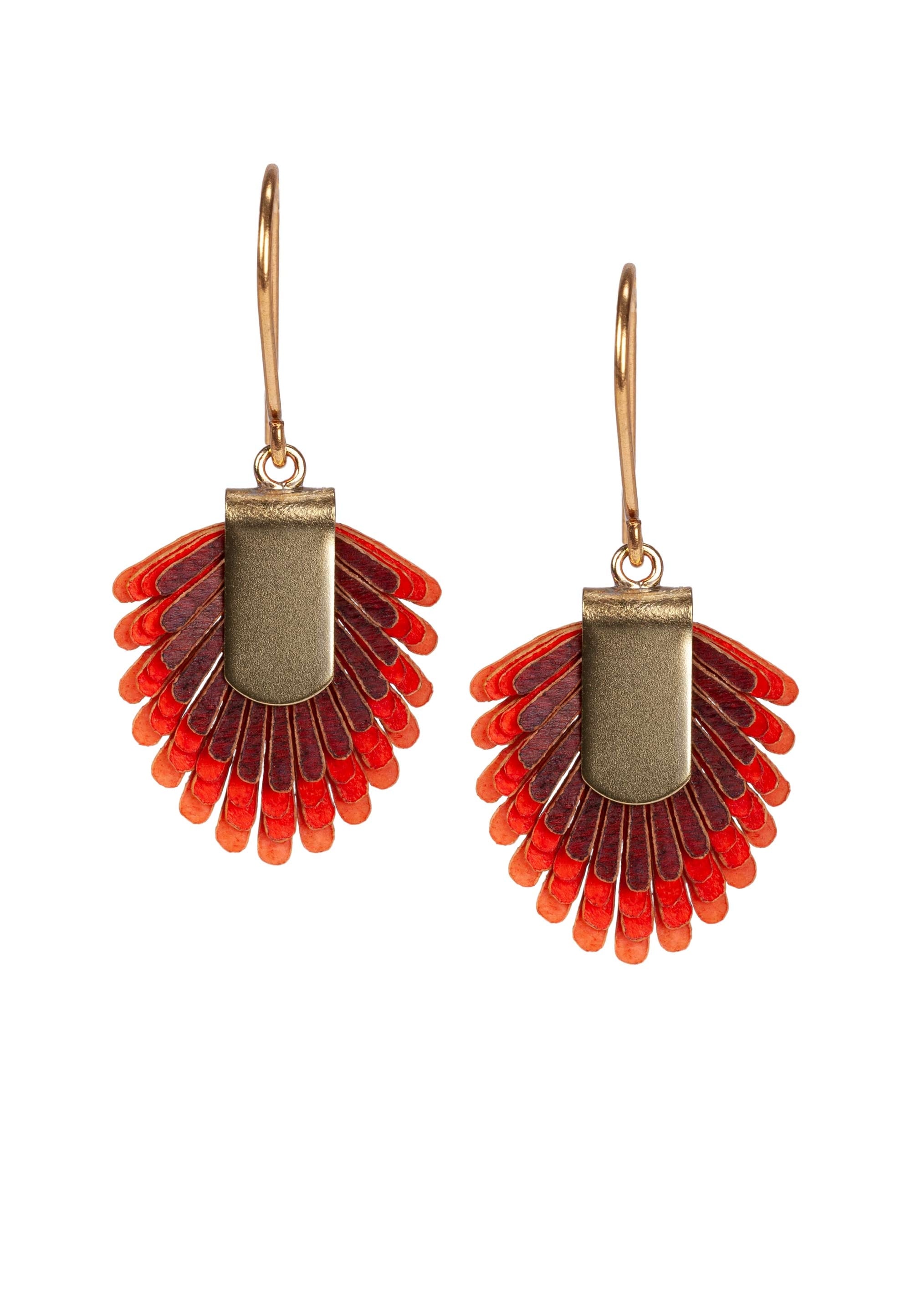 GRETCHEN Paar Ohrhänger "Pam Pem Earring S", mit buntem Pergament günstig online kaufen