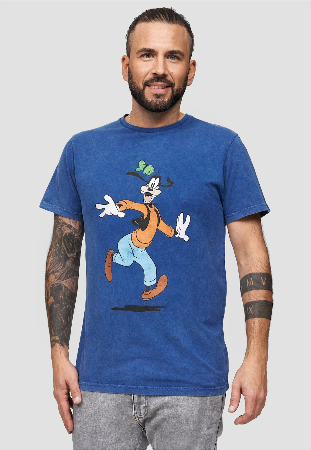 Recovered T-Shirt "Disney Excited Goofy", im lockeren Schnitt günstig online kaufen