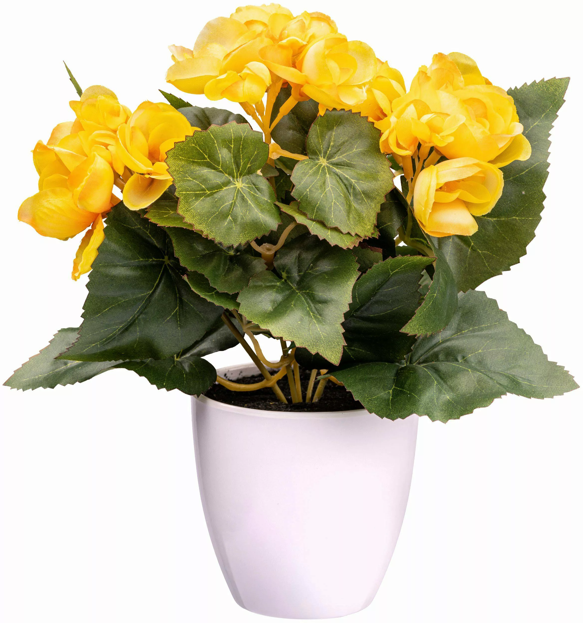 Creativ green Kunstblume "Begonienbusch" günstig online kaufen