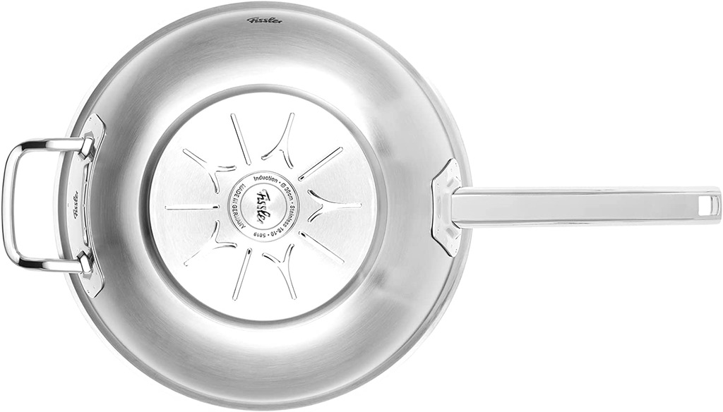 Fissler Wok »ORIGINAL-PROFI COLLECTION® Wok mit Deckel«, Edelstahl 18/10, ( günstig online kaufen