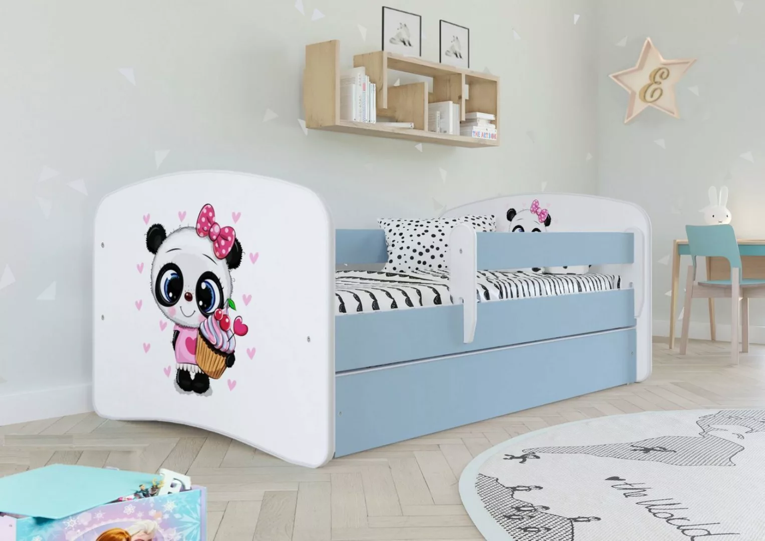 Bjird Kinderbett Babydream 180x80 cm 160x80 cm 140x70 cm (optional mit Matr günstig online kaufen