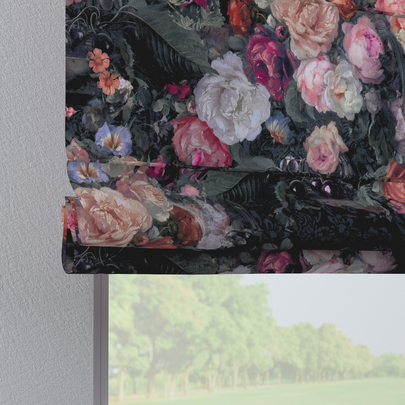 Dekoria Raffrollo Verona, bunt, 110 x 150 cm günstig online kaufen