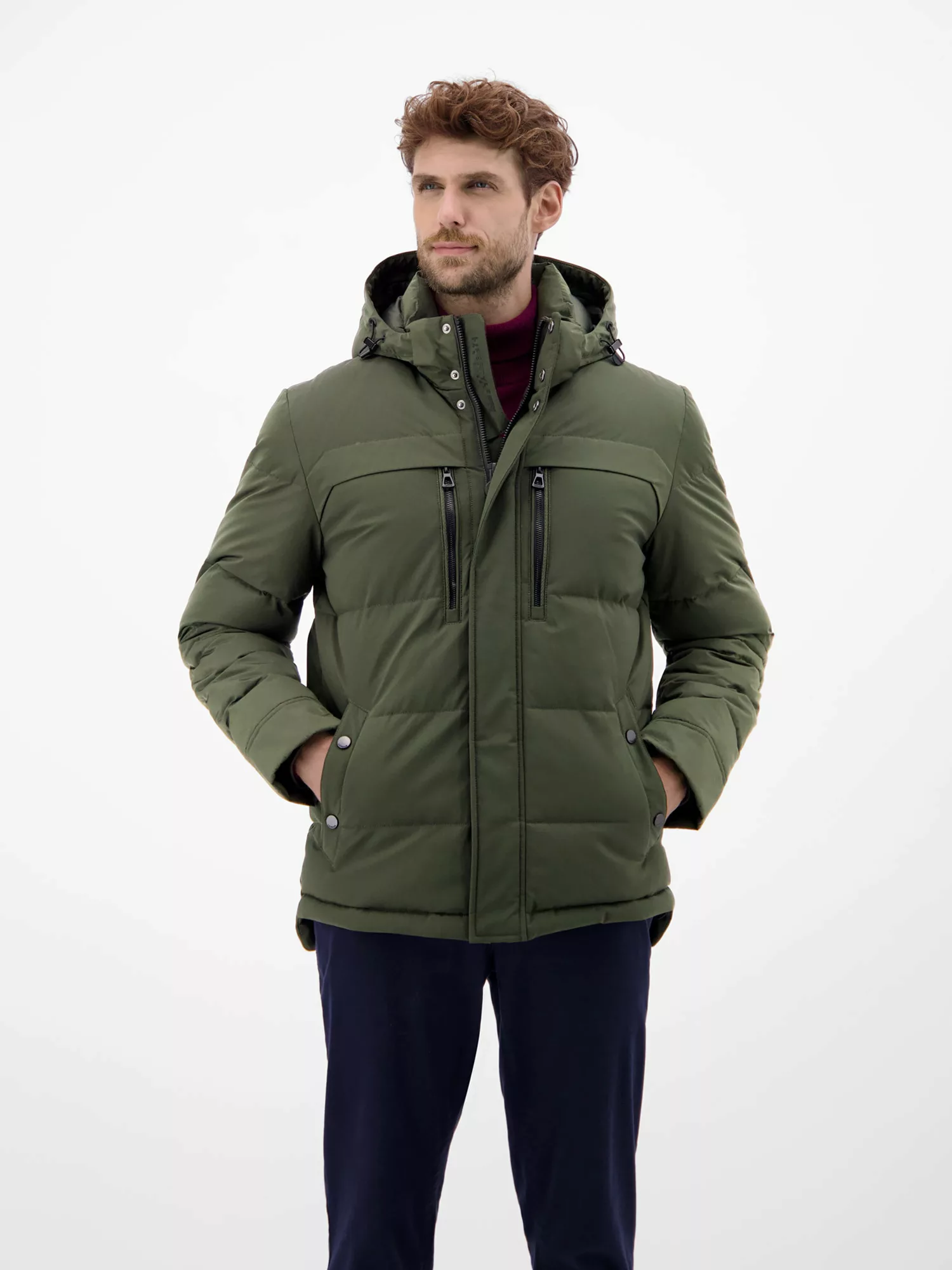 LERROS Steppjacke "LERROS Funktionale Steppjacke für Herren", mit Kapuze, W günstig online kaufen