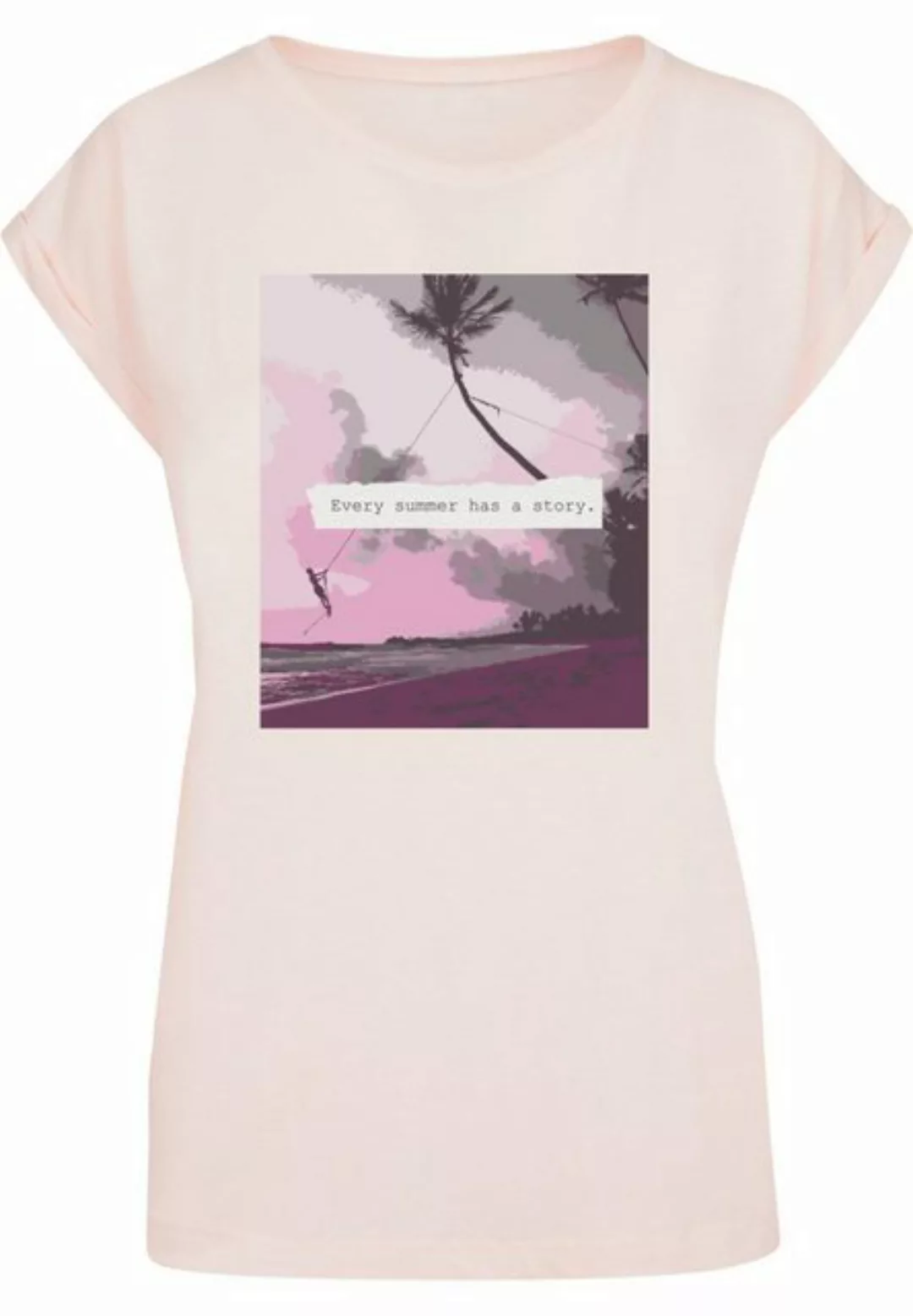 Merchcode T-Shirt Merchcode Damen Ladies Summer - Every summer has a story günstig online kaufen