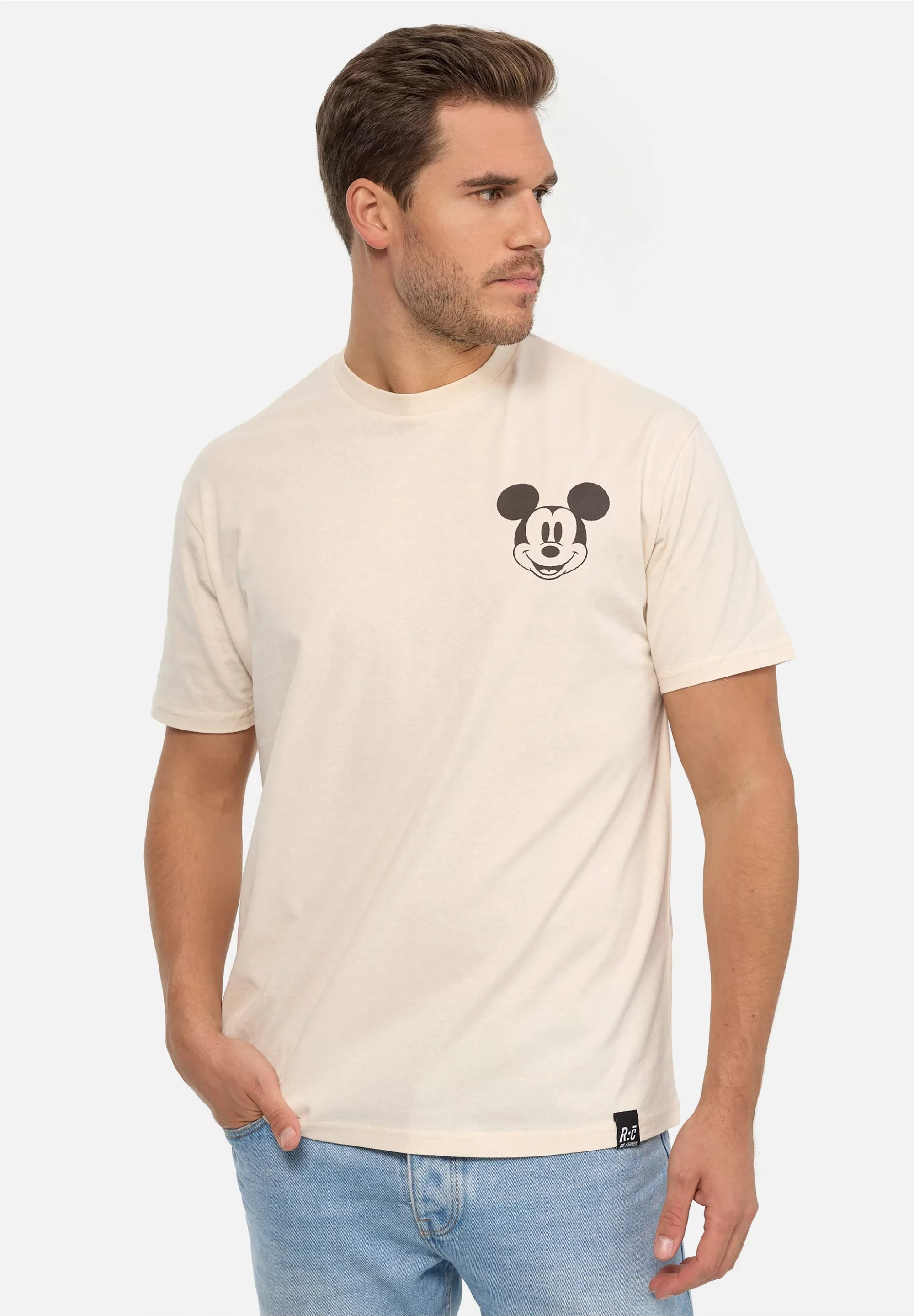 Recovered T-Shirt "Disney Mickey Mouse Spirit Of Tiger Relaxed", im zeitlos günstig online kaufen