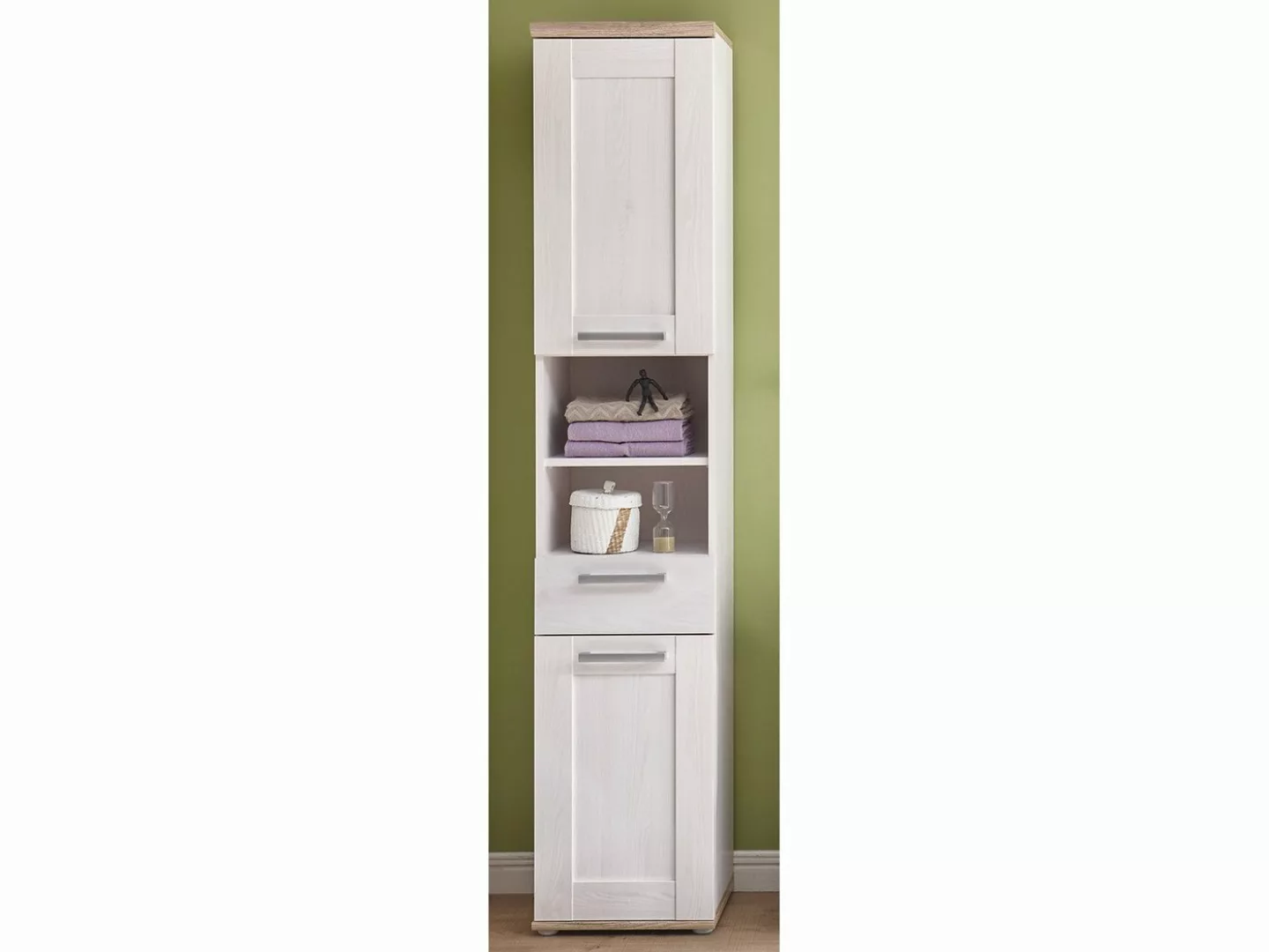 PREISBRECHER Hochschrank Barbara 39 x 190 x 33 cm (B/H/T) günstig online kaufen