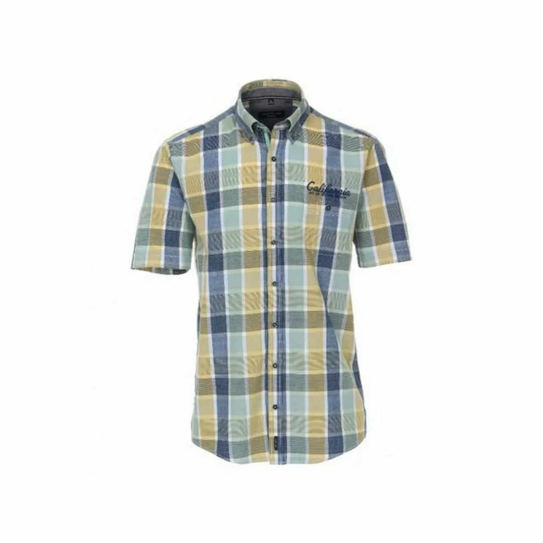 CASAMODA Kurzarmhemd gelb (1-tlg., keine Angabe) günstig online kaufen