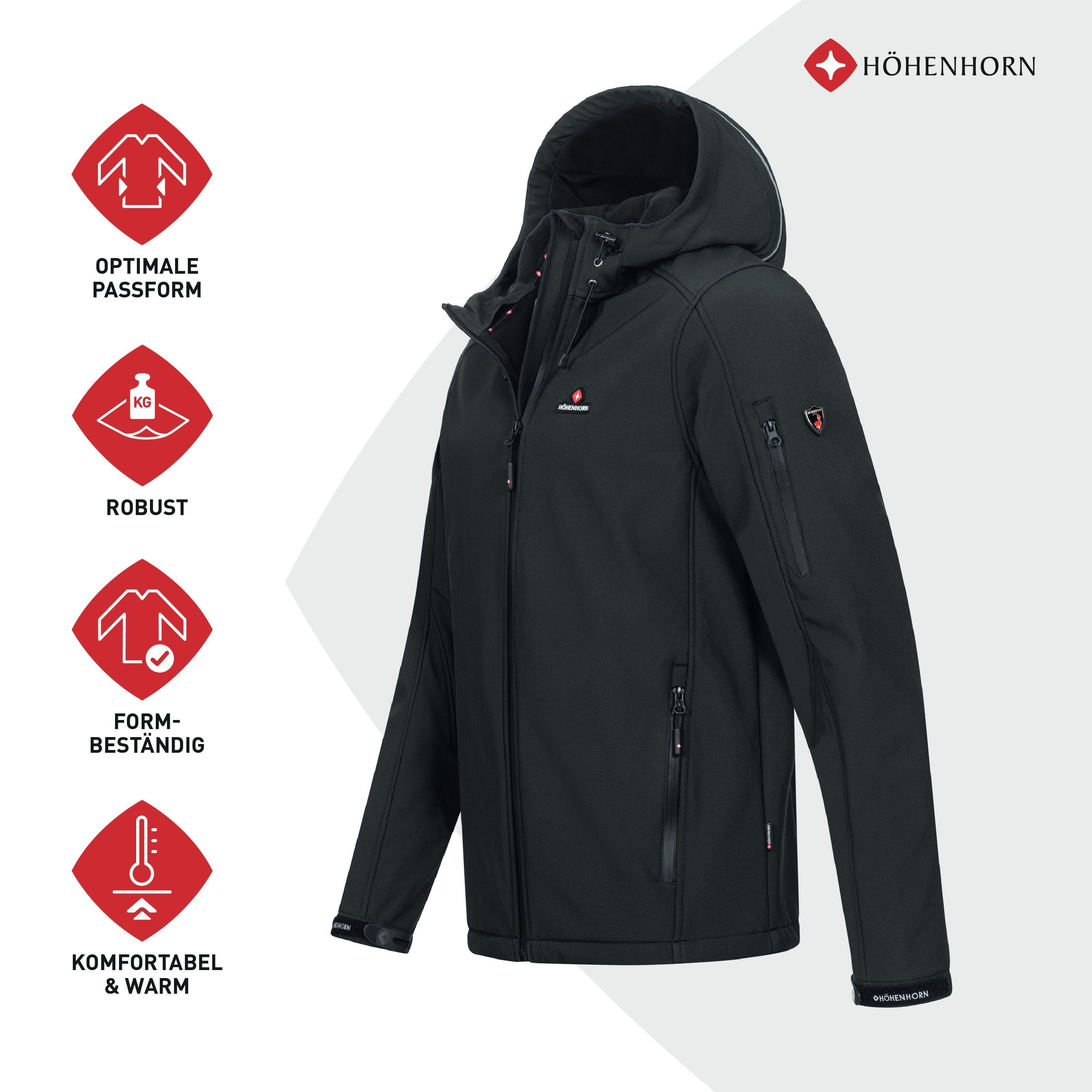 Höhenhorn Softshelljacke Altus Herren Softshell Jacke günstig online kaufen