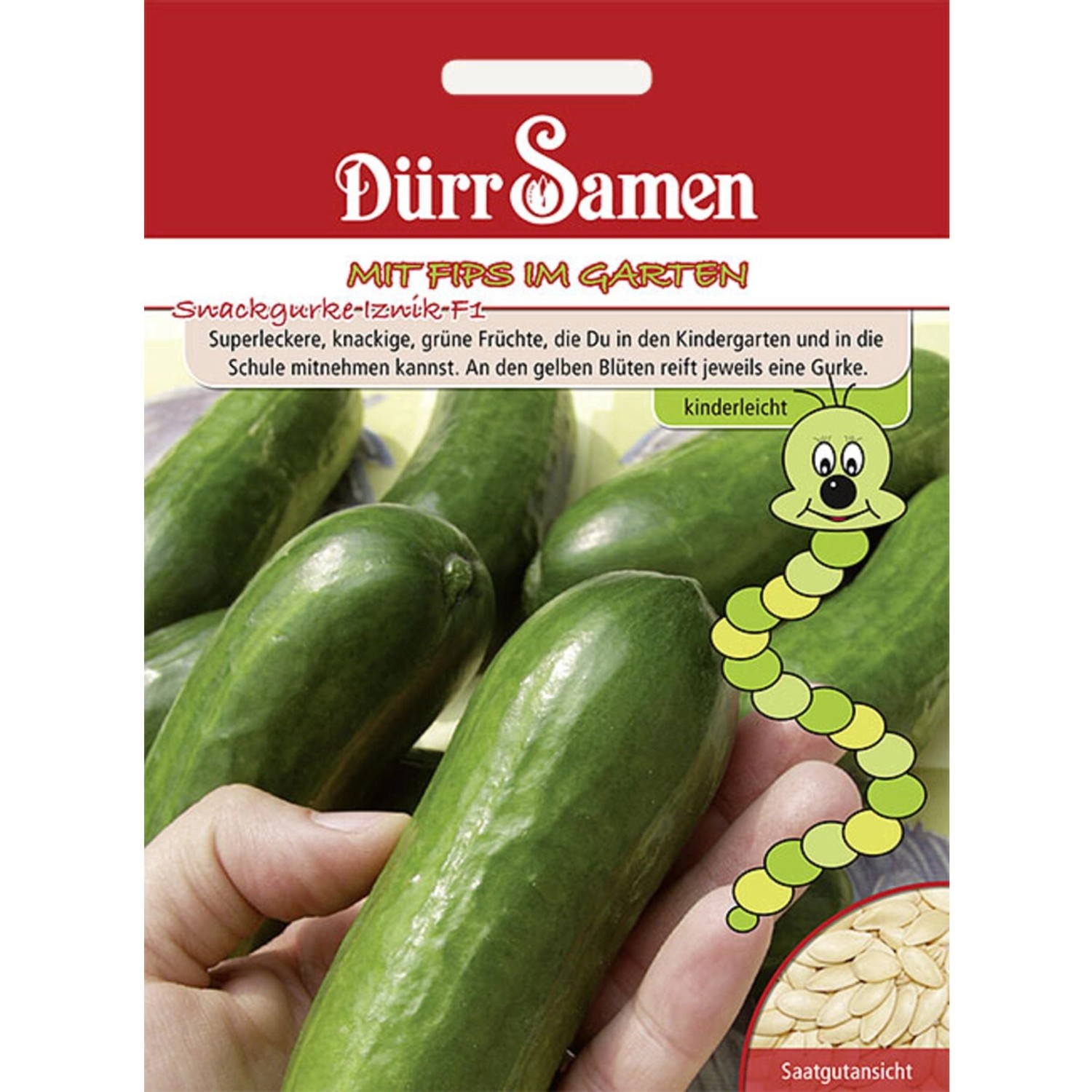 Dürr Samen Kindersorte Snackgurken Iznik F1 Saatgut günstig online kaufen