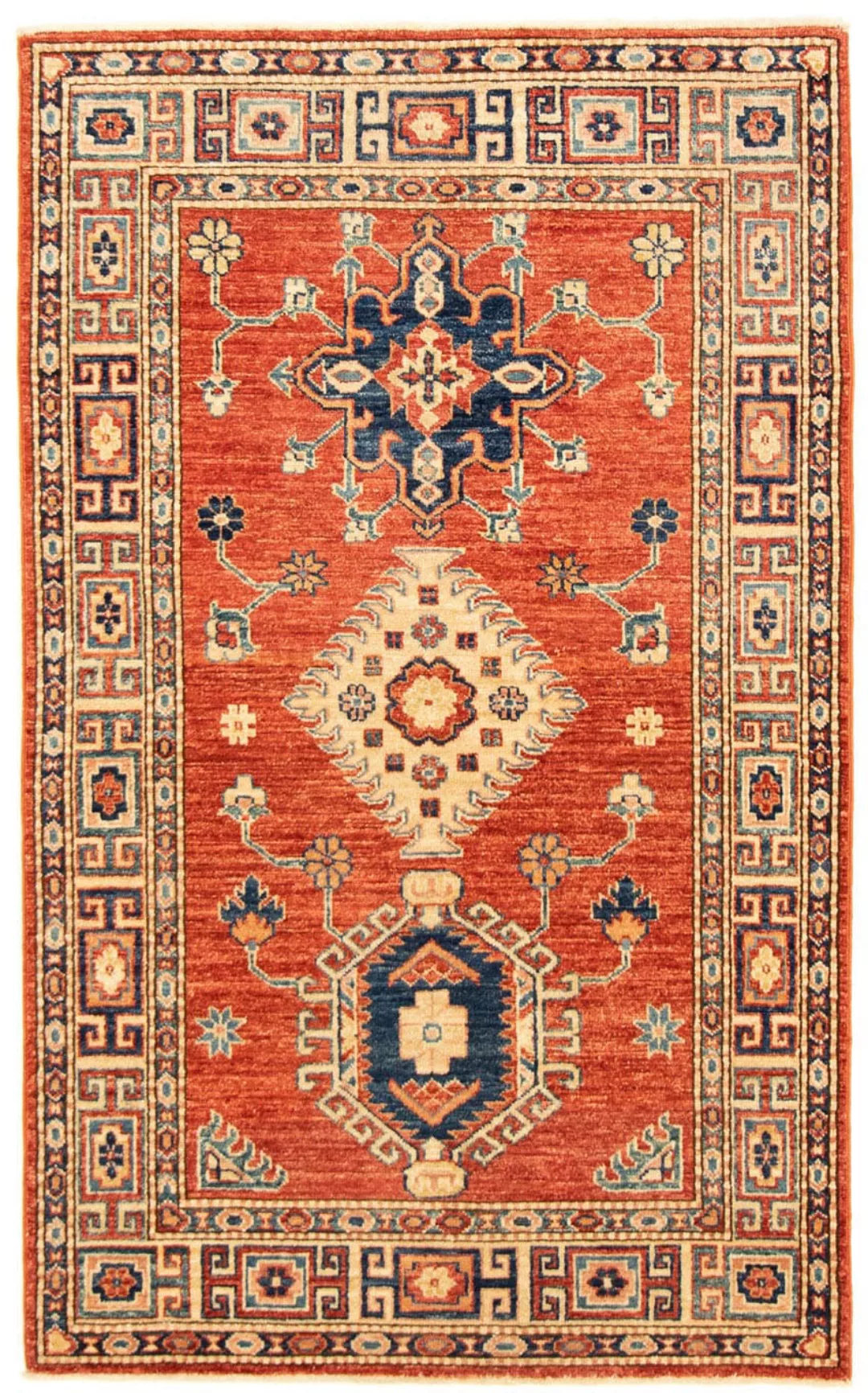 morgenland Orientteppich »Ziegler - Kazak - 163 x 98 cm - rost«, rechteckig günstig online kaufen