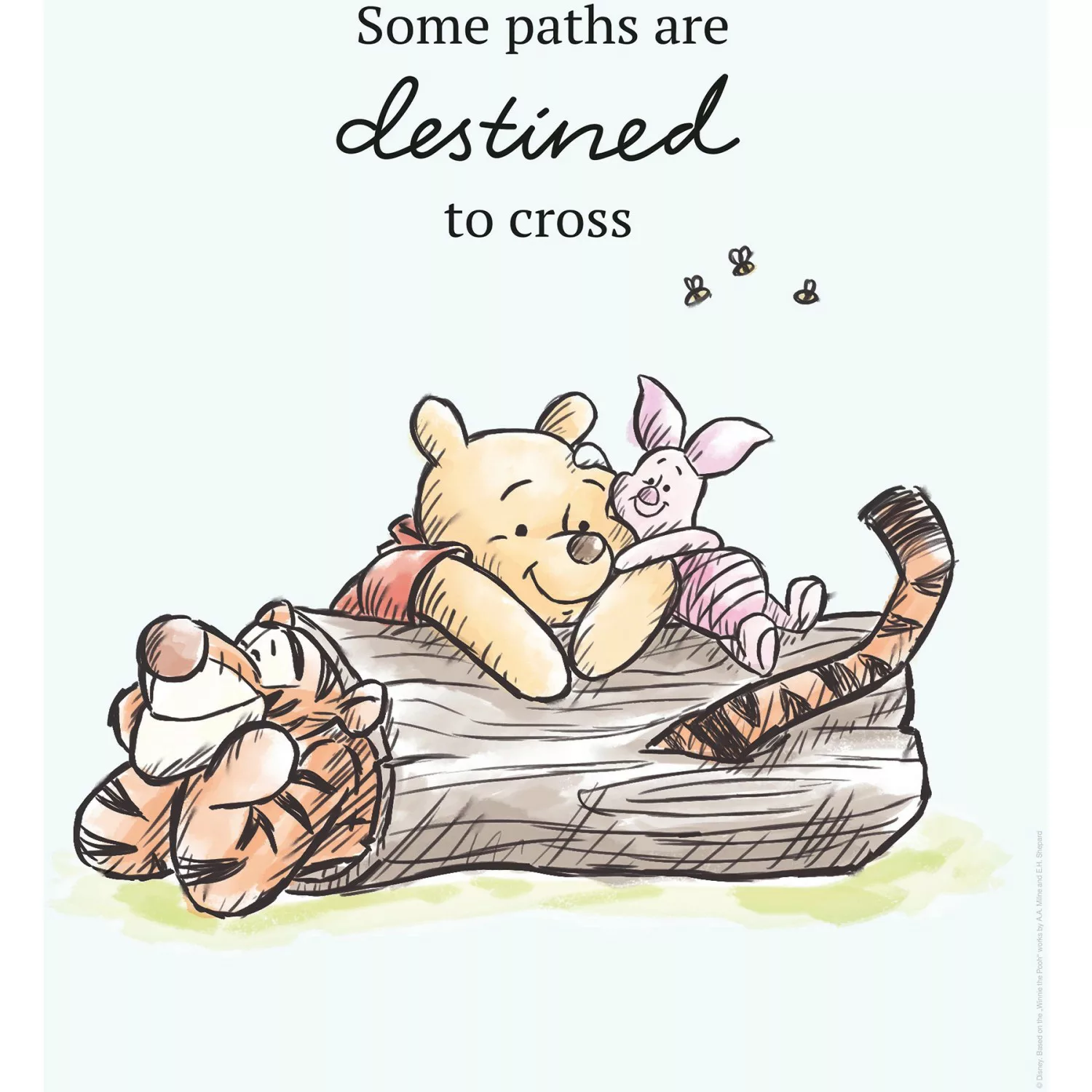 Komar Poster "Winnie Pooh Path", Disney, (1 St.), Kinderzimmer, Schlafzimme günstig online kaufen