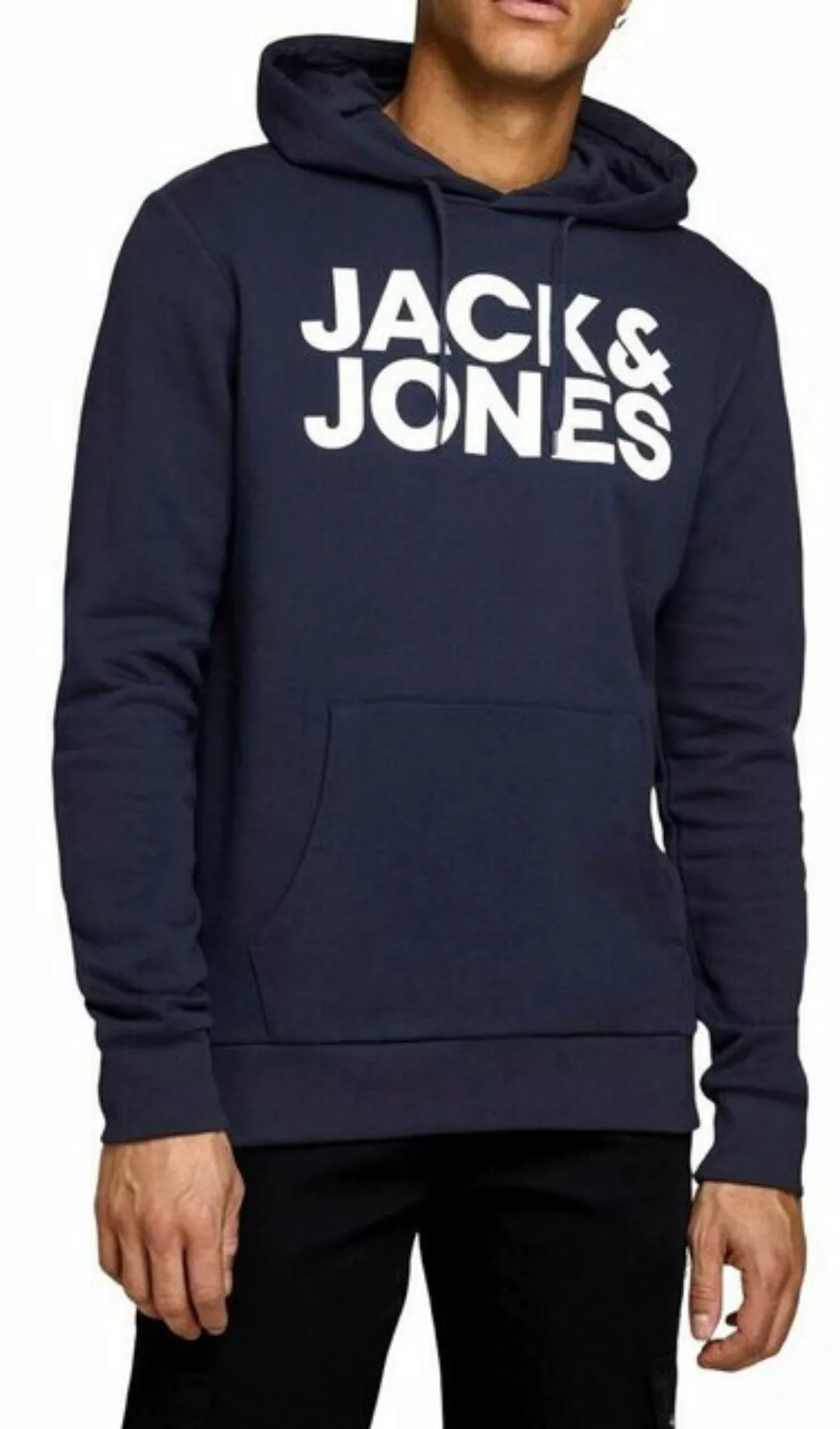 Jack & Jones Kapuzensweatshirt CORP Logo Hoodie mit Logoprint günstig online kaufen