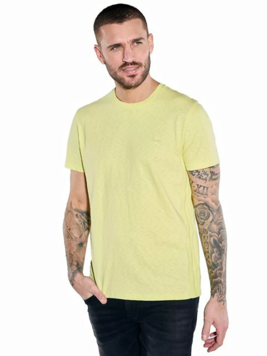 emilio adani T-Shirt T-Shirt strukturiert günstig online kaufen