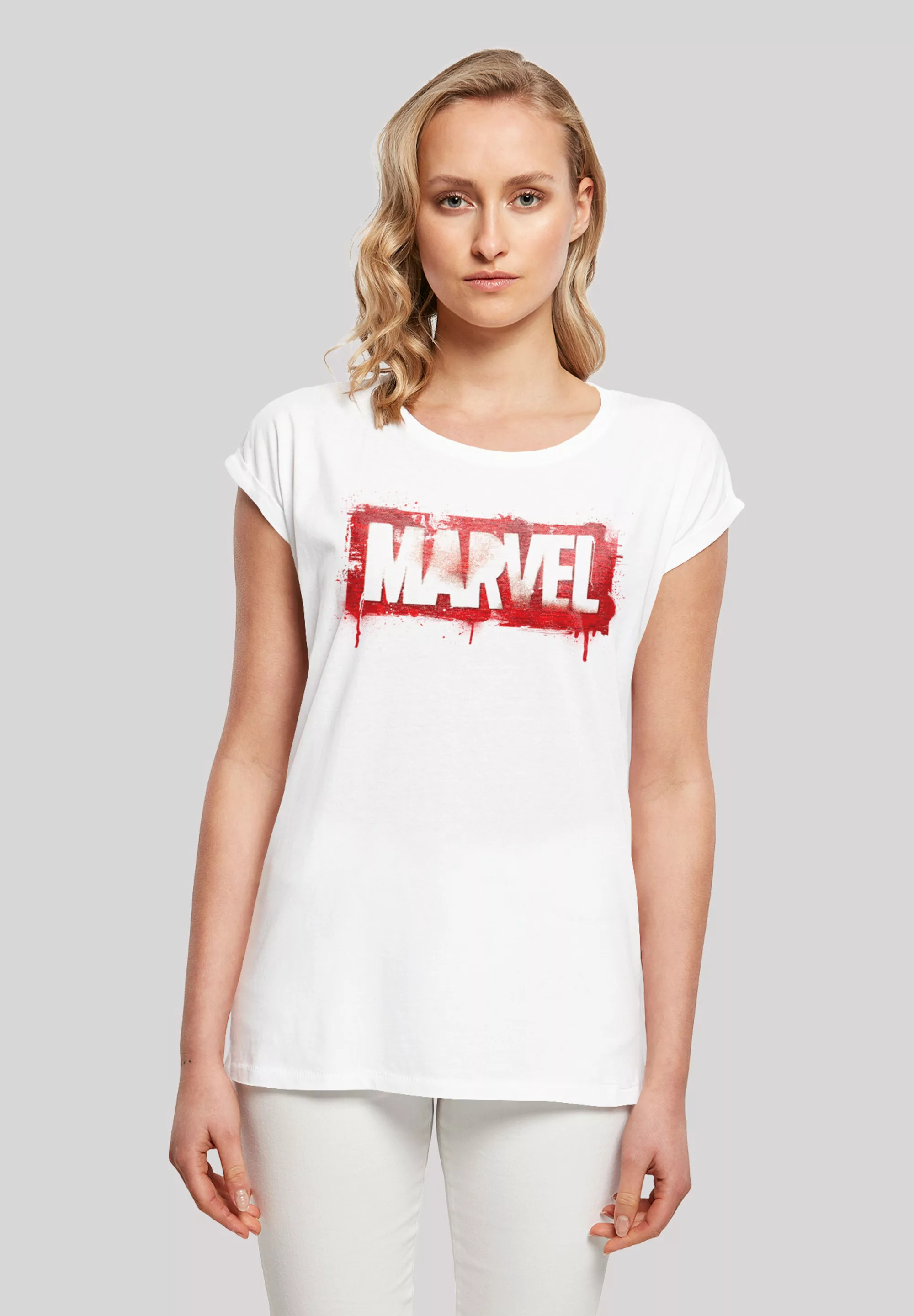 F4NT4STIC T-Shirt "Marvel Spray Logo", Print günstig online kaufen