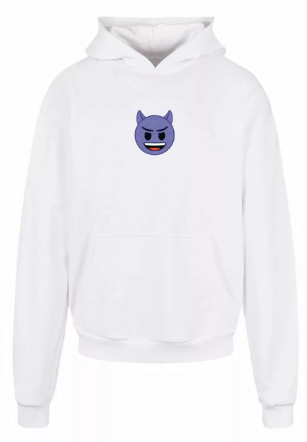 emoji couture Hoodie Evil smiling furry purple face Premium Qualität günstig online kaufen