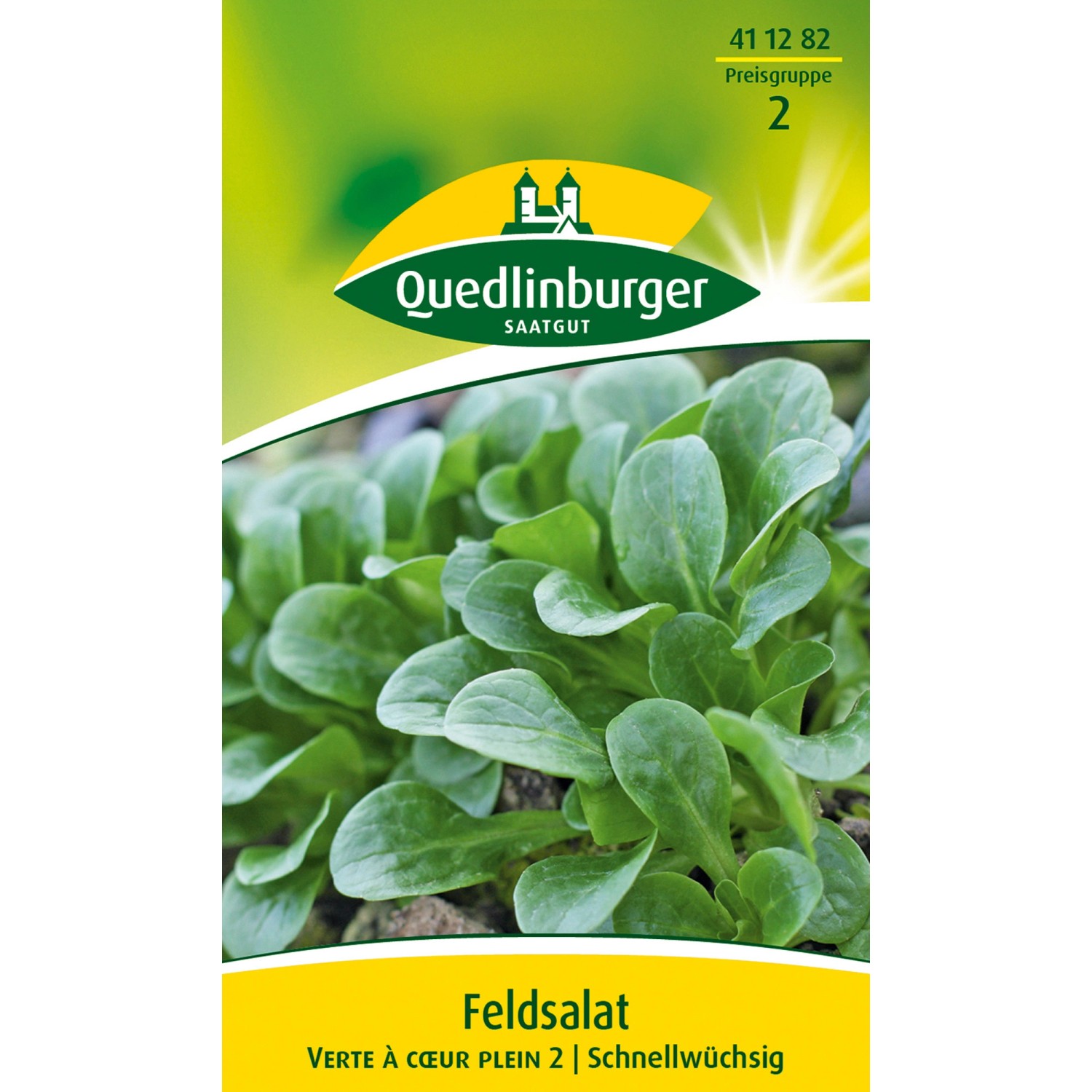 Quedlinburger Feld Salat ''Verte à cœur plein 2'' Kleinpackung günstig online kaufen