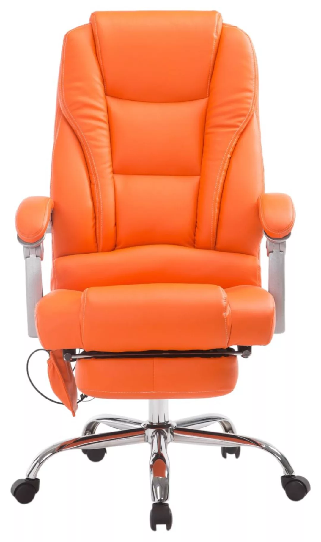 Bürostuhl Pacific Mit Massagefunktion Orange günstig online kaufen