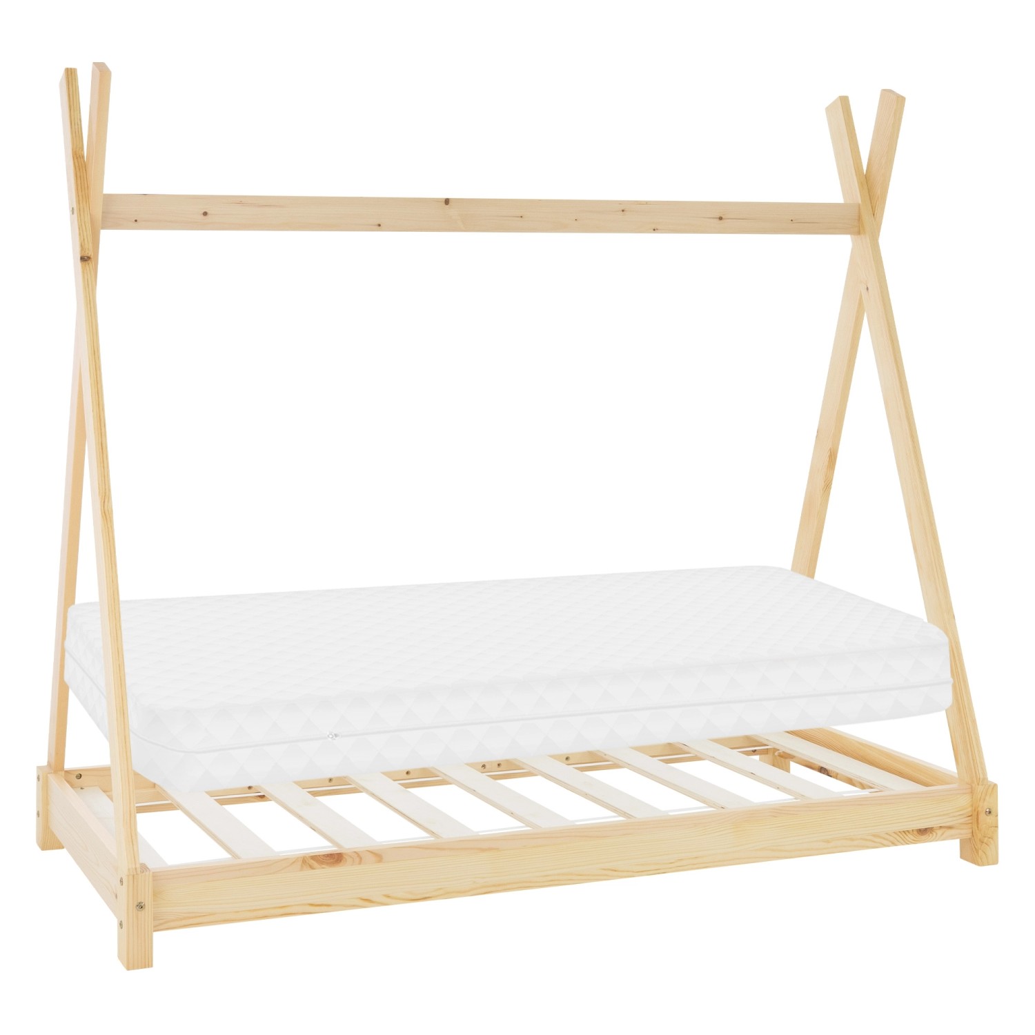 ML-DESIGN Kinderbett Hausbett Tipi Zeltbett inkl. günstig online kaufen
