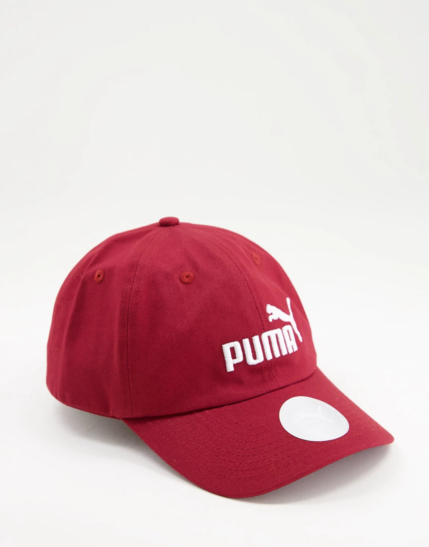 PUMA – Essentials – Kappe in Burgunderrot günstig online kaufen