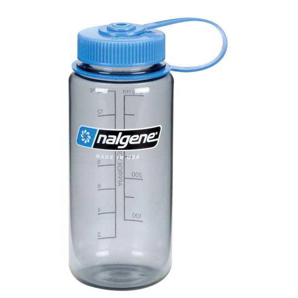 Nalgene Weithalsflasche 500ml One Size Gray / Loop-Top Blue günstig online kaufen