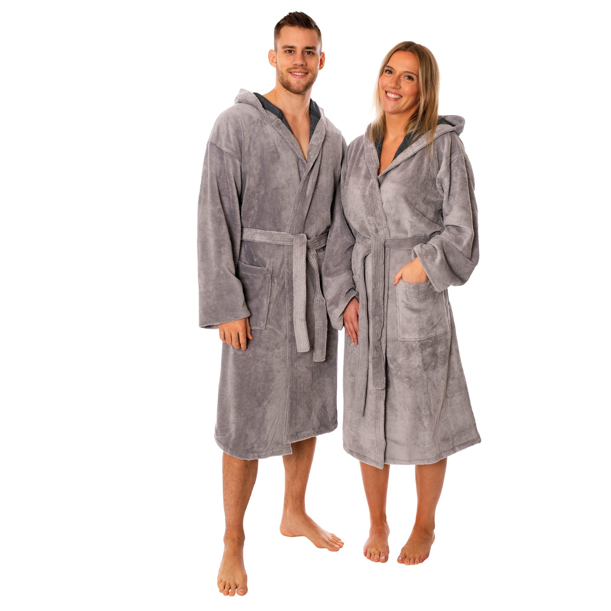 Lavea Bademantel Madrid, aus 100% Bambusviskose, günstig online kaufen