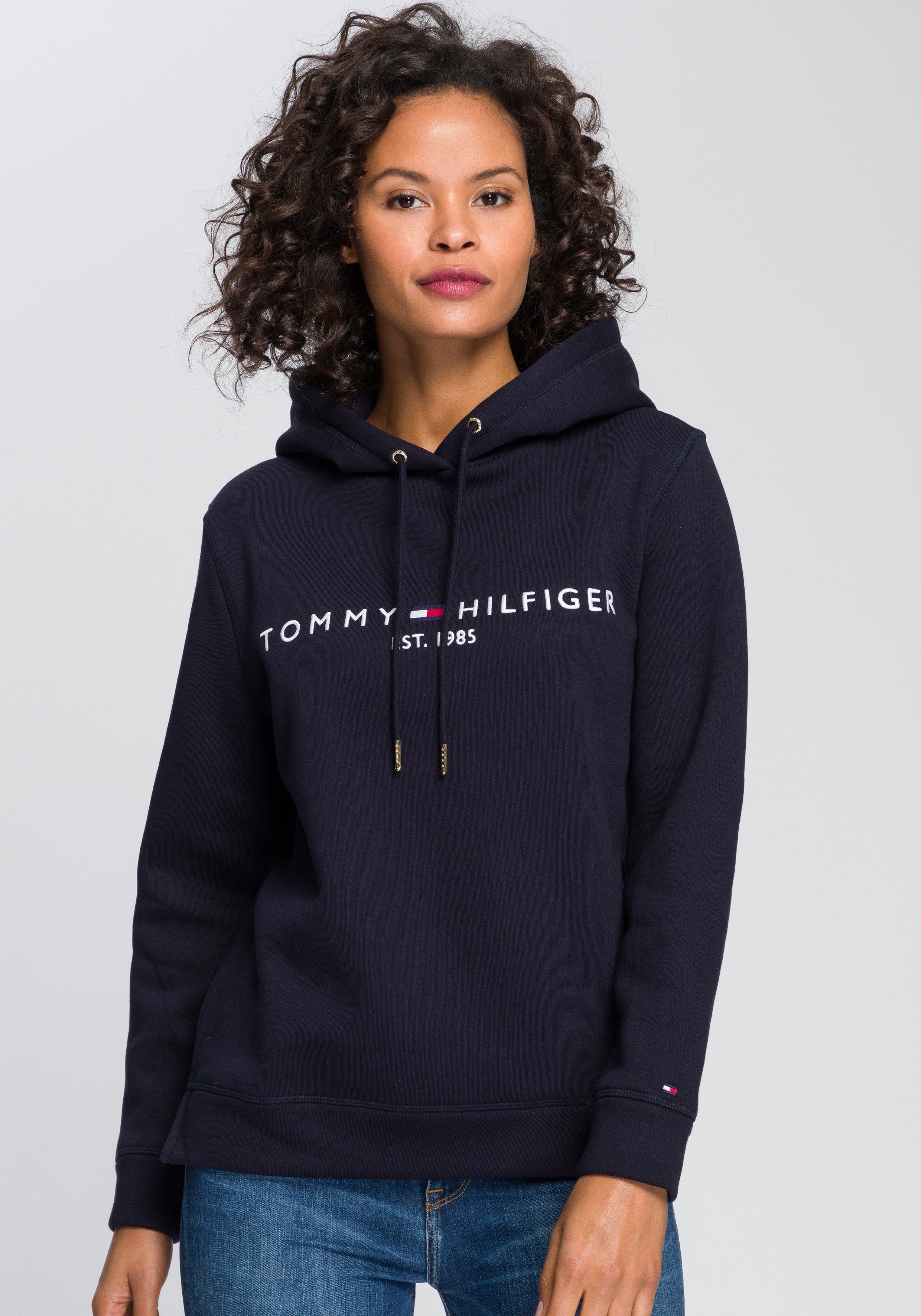 Tommy Hilfiger Kapuzensweatshirt mit Tommy Hilfiger günstig online kaufen